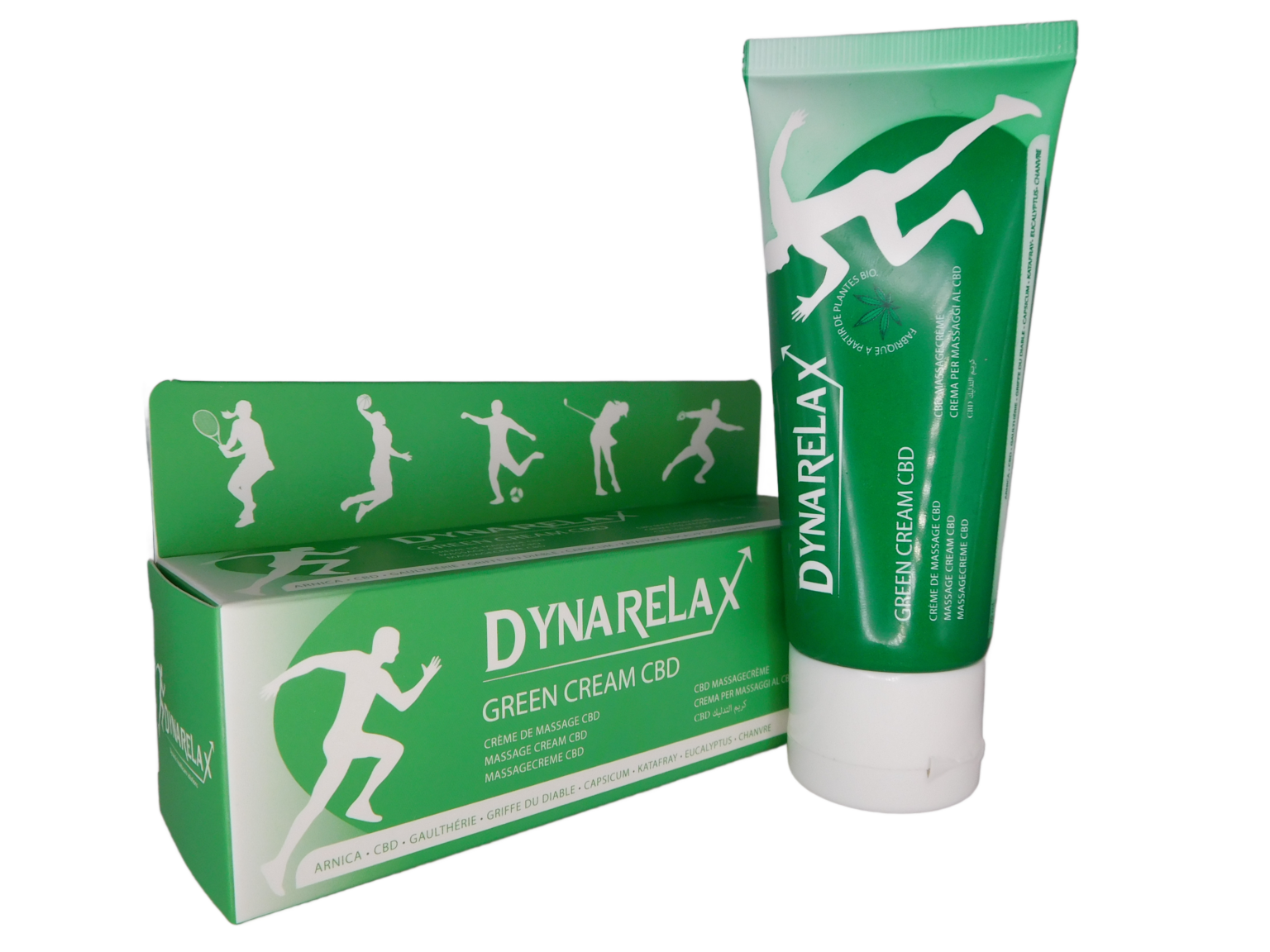 DYNARELAX Green Cream CBD - Crème au CBD